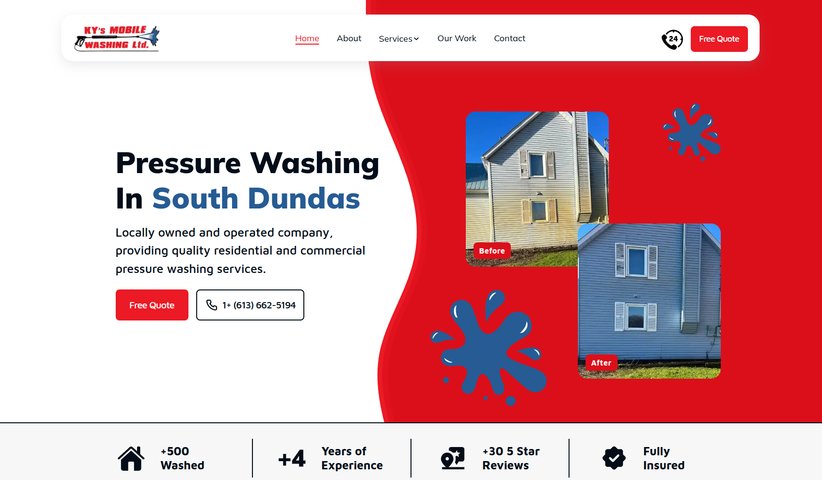 Kys Mobile
Washing website
